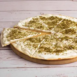 Cheese, Labneh And Thyme Pizza